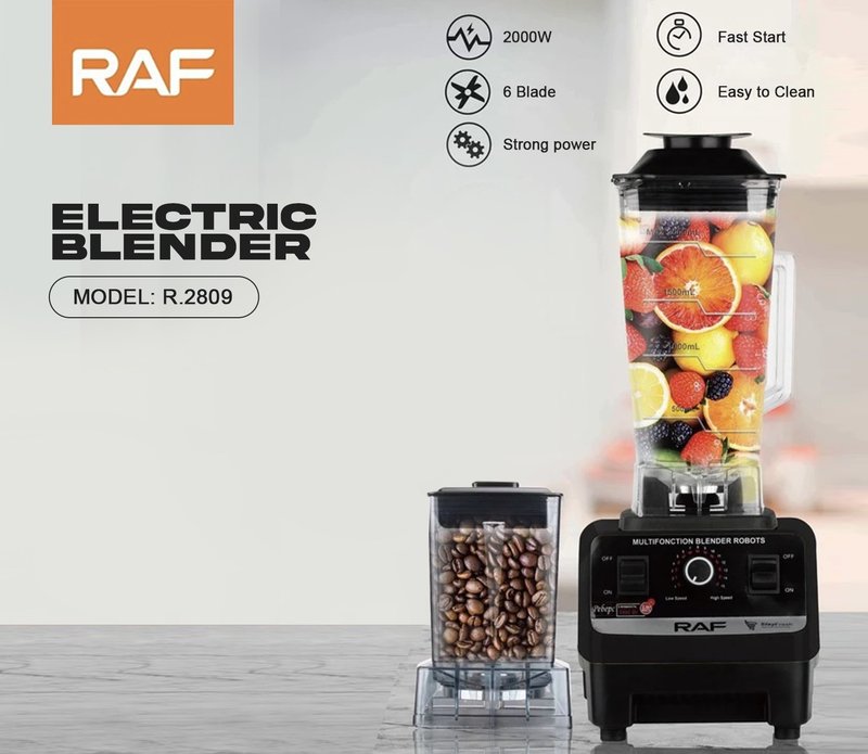 RAF High-Performance Electric Blender – Model R.2809