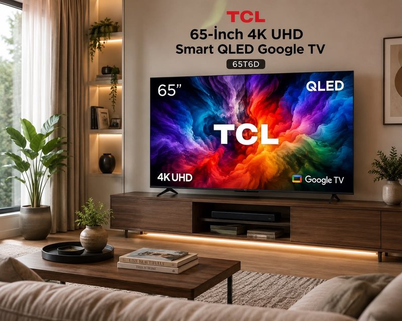 TCL 65 INCHES QLED 4K SMART