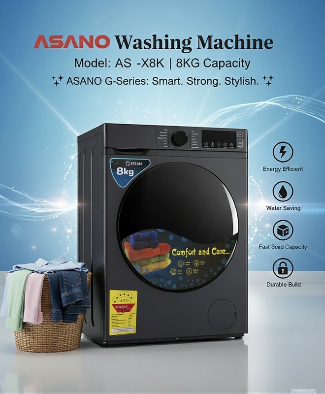 ASANO FRONT LOAD 8kg